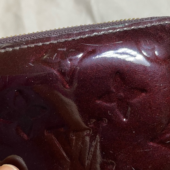Louis Vuitton Vernis dark purple zippy card holder 💜 - Picture 6 of 10